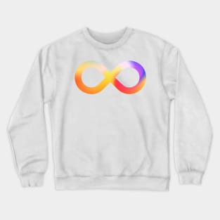 Autism Gradient Infinity Crewneck Sweatshirt